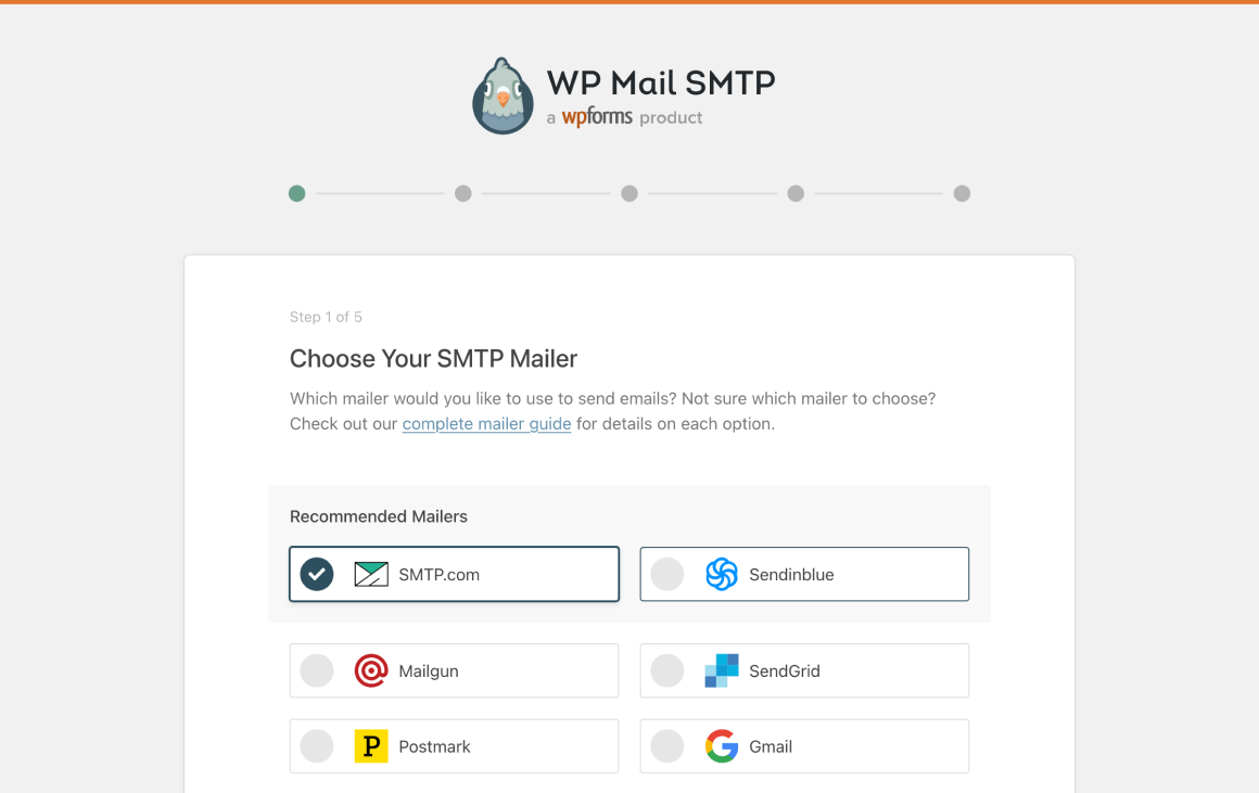 WP Mail SMTP Screenshot