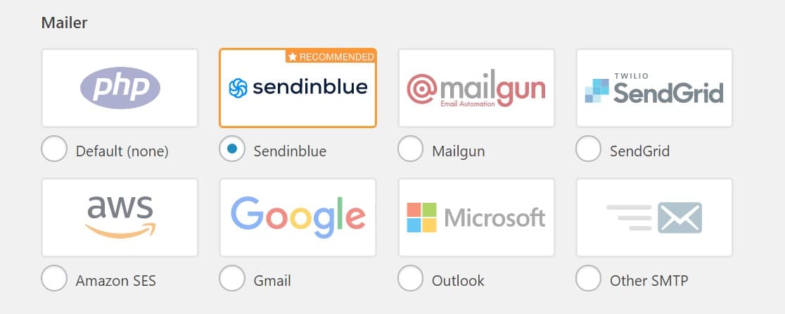 sendinblue mailer