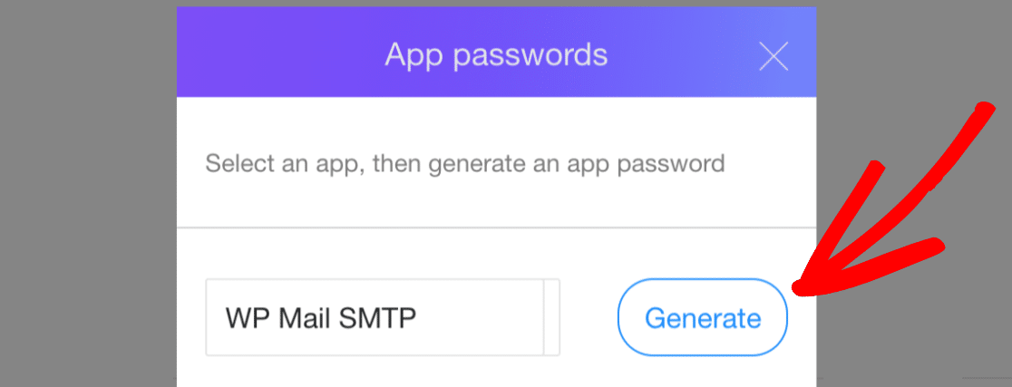Generate WP Mail SMTP password in Yahoo
