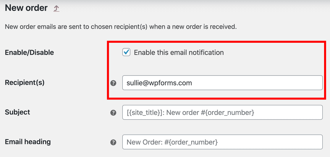 woocommerce-not-sending-email-address