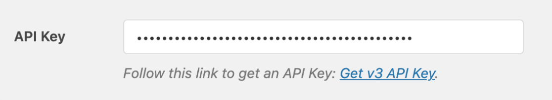 Add the Sendinblue API key