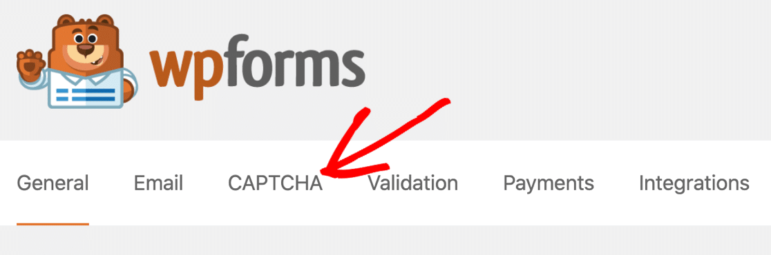 CAPTCHA settings in WPForms
