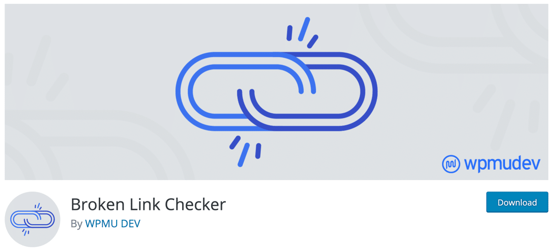 Broken Link Checker plugin by WPMUdev