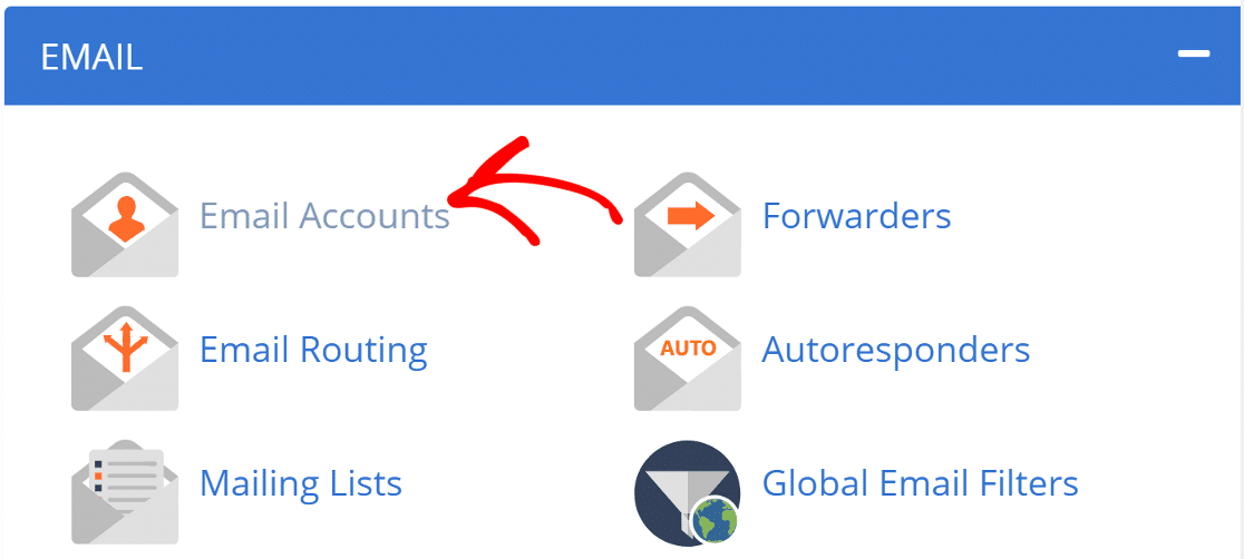 Bluehost email accounts
