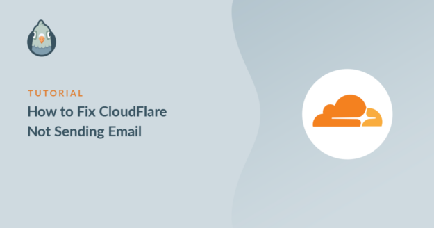 Cloudflare not sending WordPress email