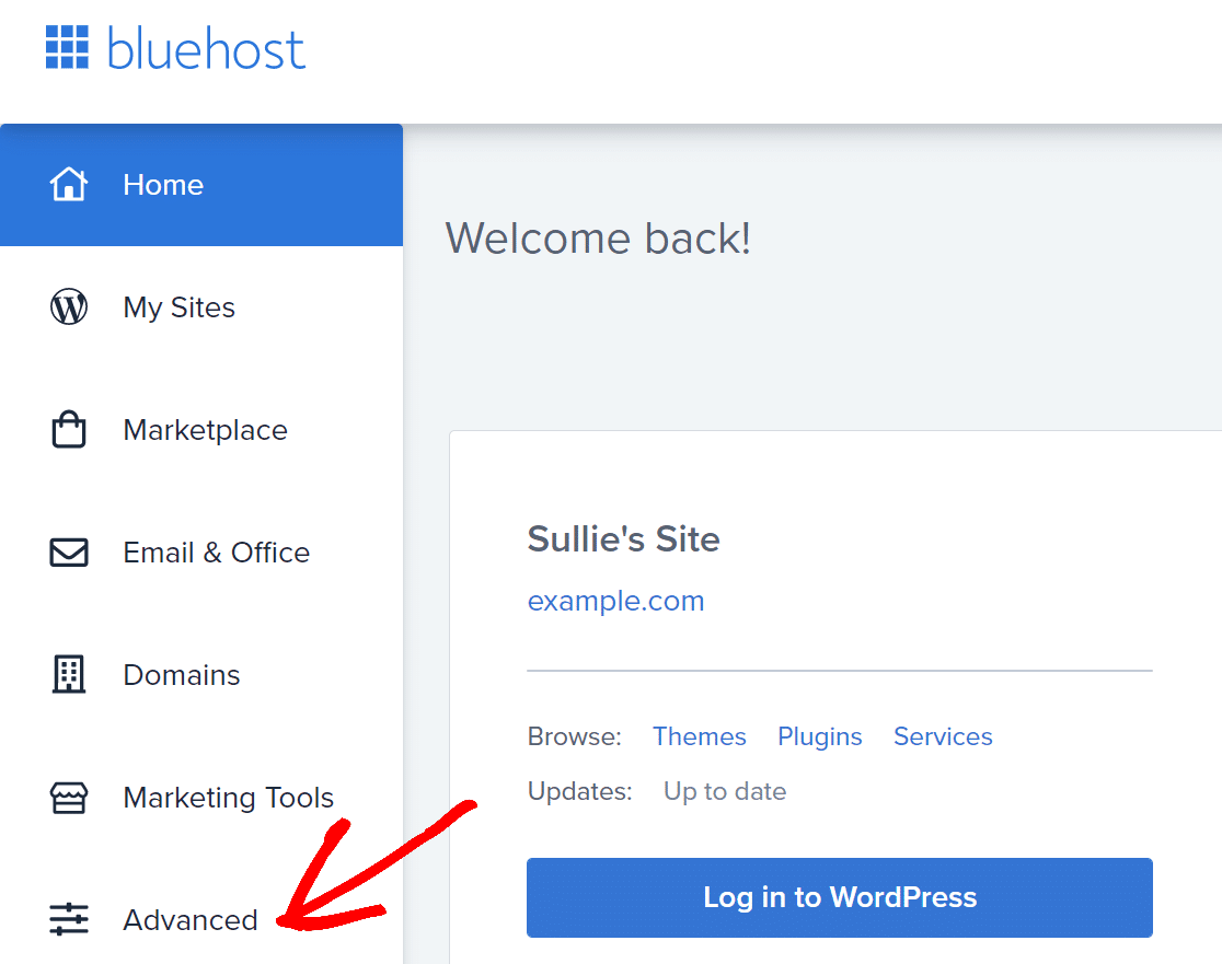 bluehost cpanel