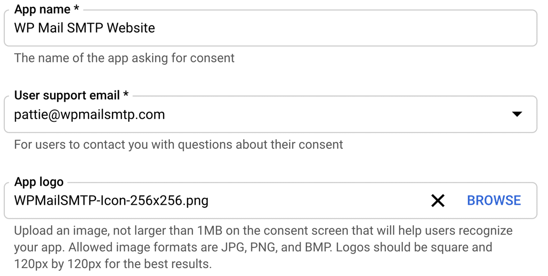 consent screen google cloud