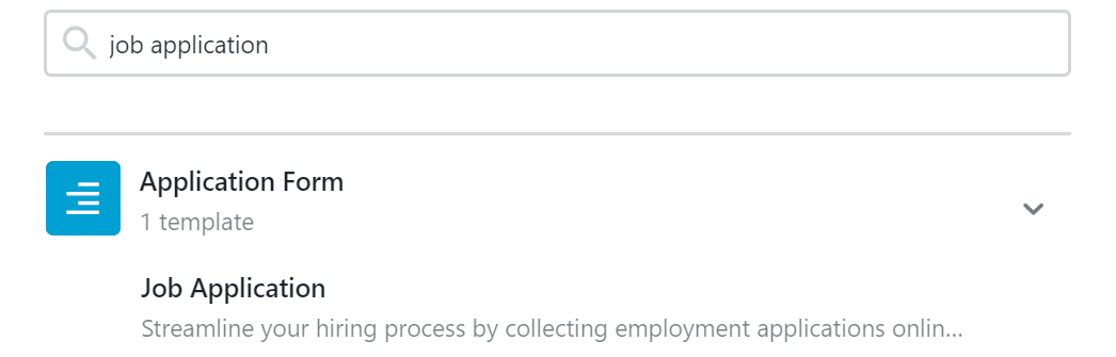 Formidable Forms template