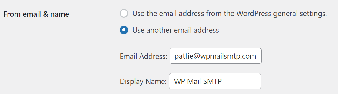 WP 2FA use custom email