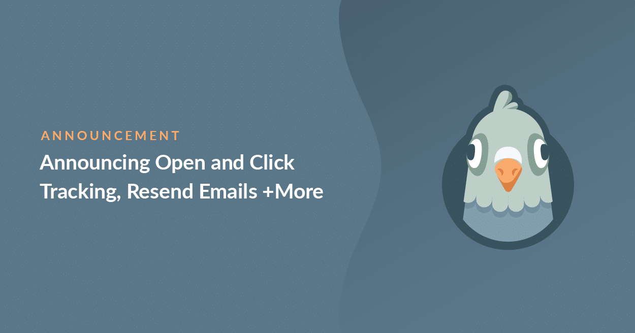 Annuncio del tracciamento di aperture e clic delle email per WordPress