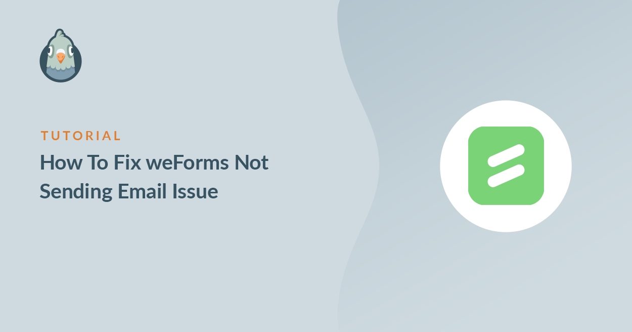 cómo solucionar el problema de que weforms no envía correos