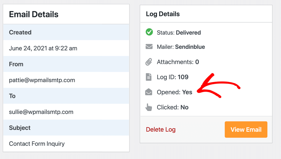 WP Mail SMTP：メール開封とクリック追跡