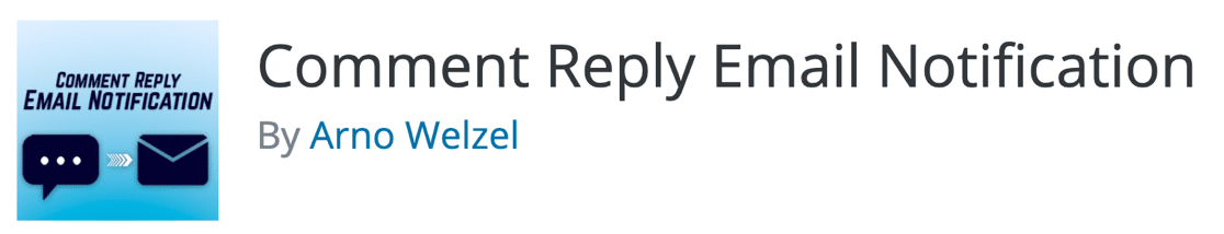 Comment Reply Email Notification plugin