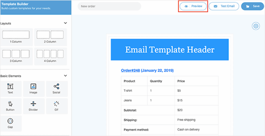 plugin de personalização de e-mail para woocommerce by themehigh