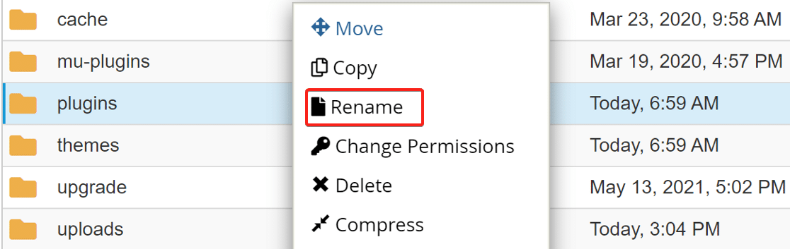 rename plugin folder name
