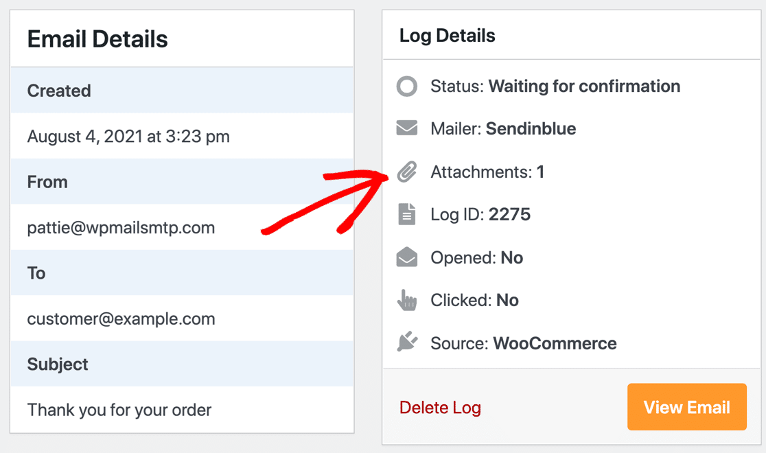 WooCommerce order email invoice attachment