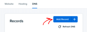 Adding Your DNS Records
