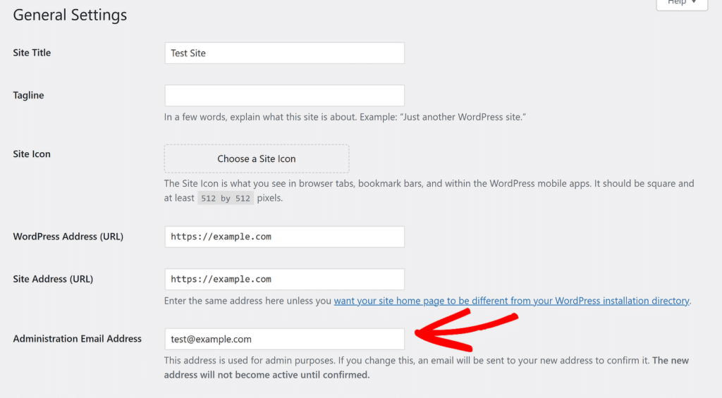 adminstration email address wordpress - WP Mail SMTP endereço de correio eletrónico de administração wordpress