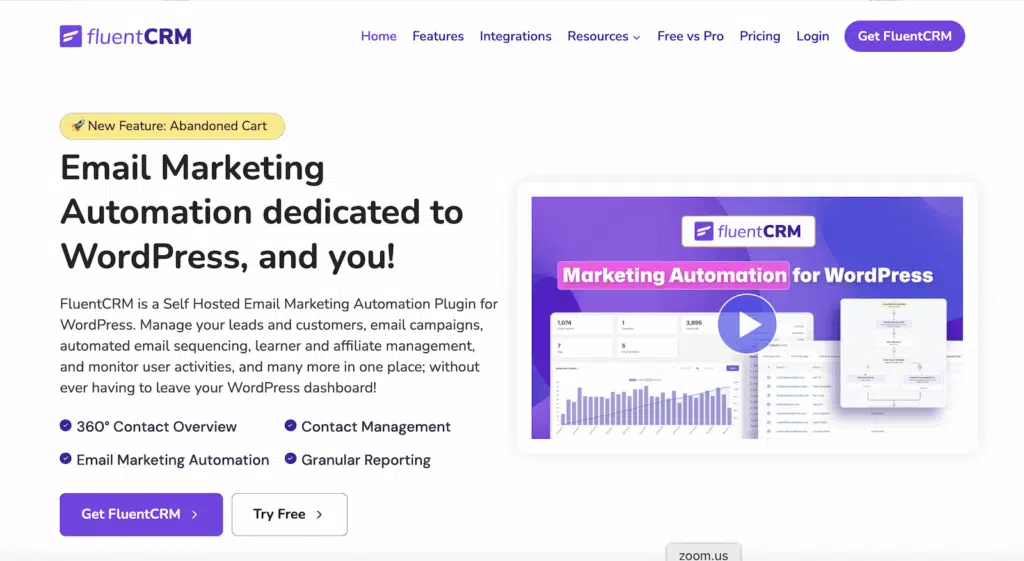 FluentCRM