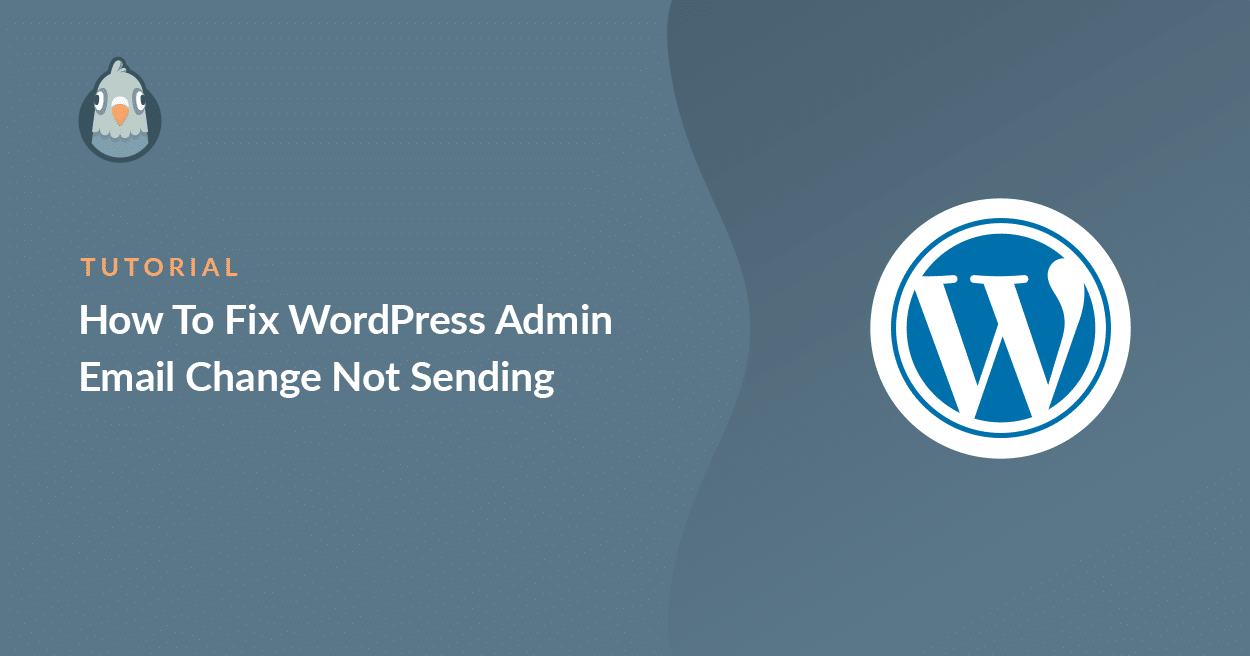 WordPress-Admin-E-Mail-Änderung sendet nicht