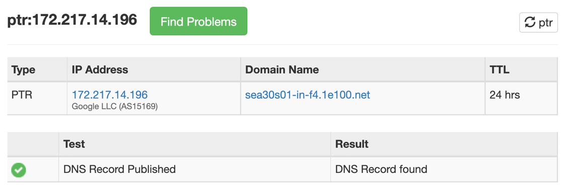 ptr-rdns-ptr-record