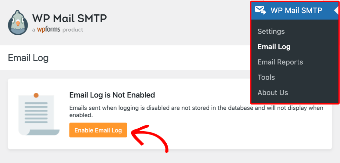 Enabling email logging for WP Mail SMTP in multisite