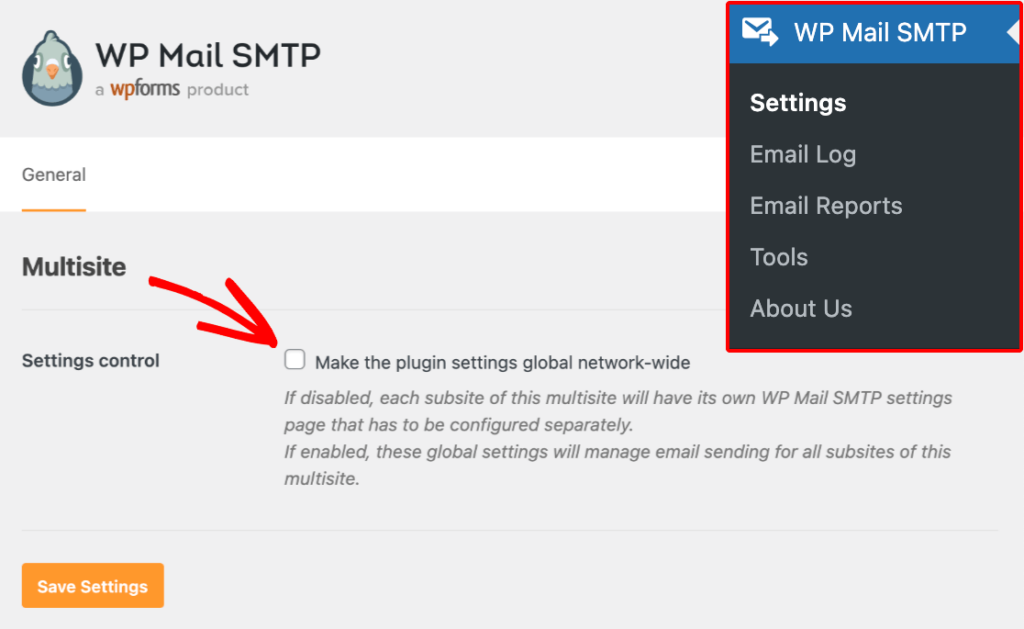 wp-mail-smtp-multisite-global-settings - WP Mail SMTP Multisite Global Settings