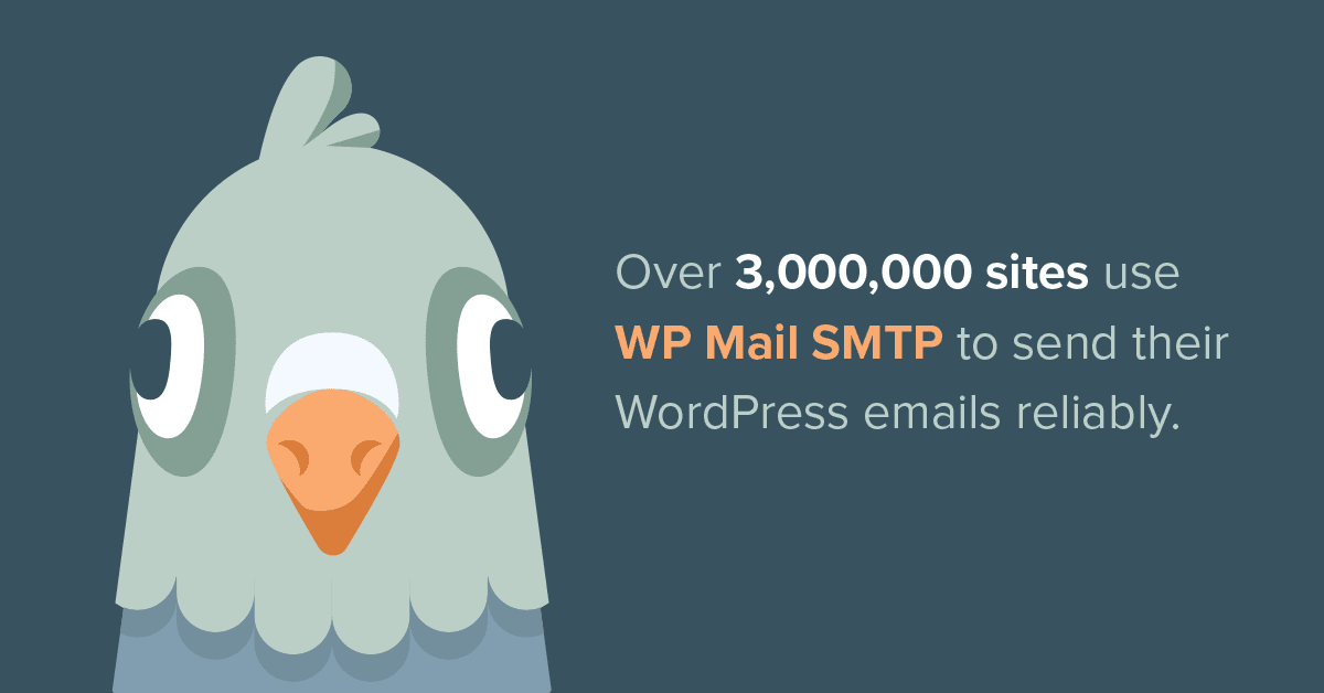 WP Mail SMTP 3 million active installations