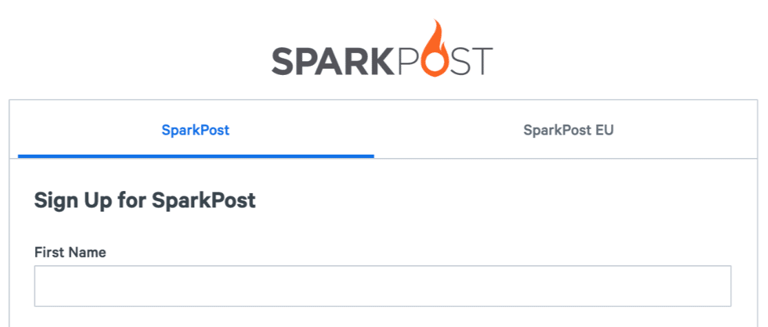 Choosing a region for your SparkPost email server