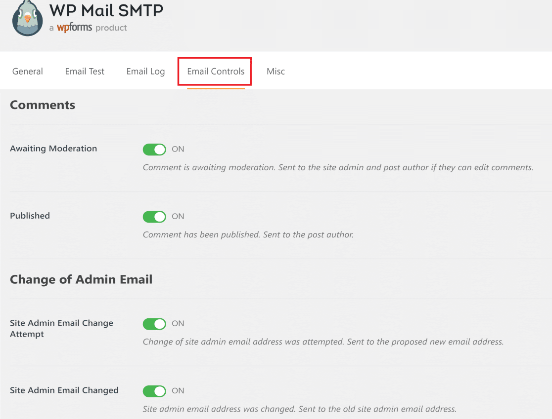 email-controls