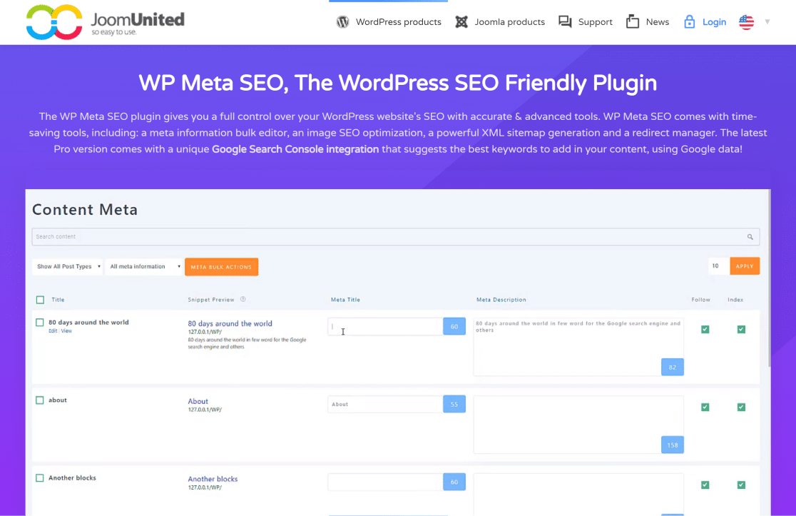 WP Meta SEO