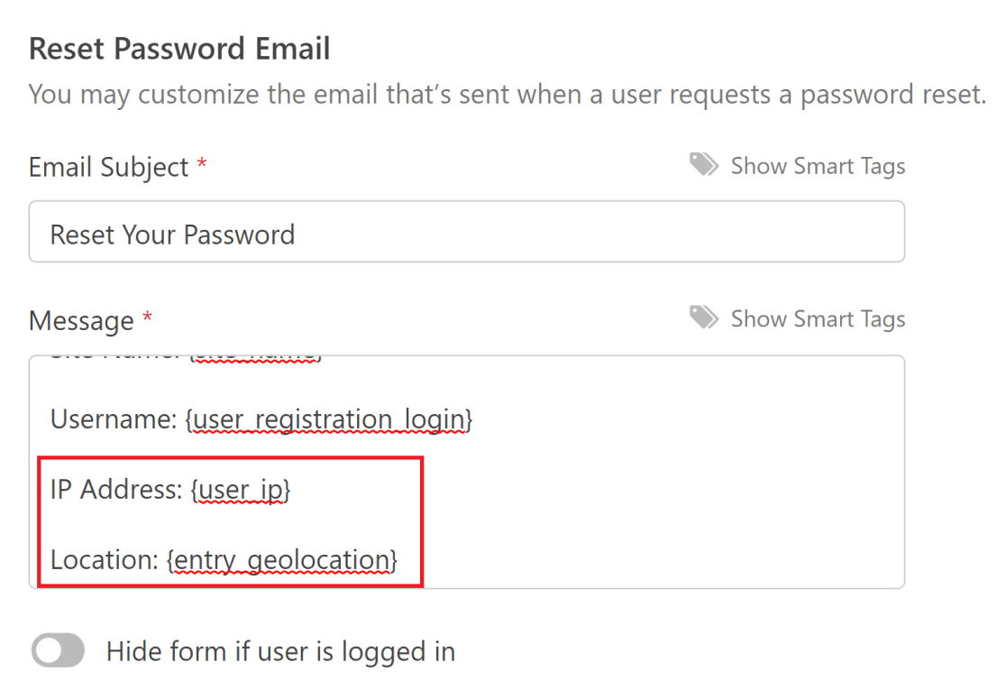 Reset Account Password Using Email Does Not Work (There is no