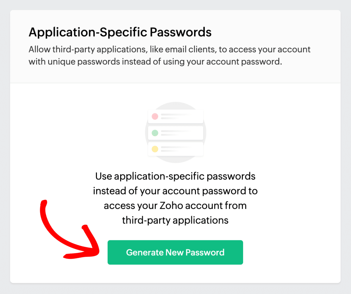click-generate-new-password-zoho