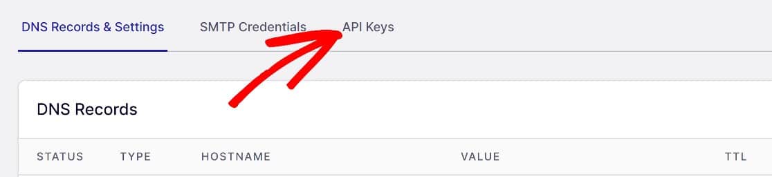 SendLayer API keys