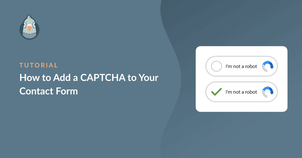 Como adicionar CAPTCHA a um formulário de contato