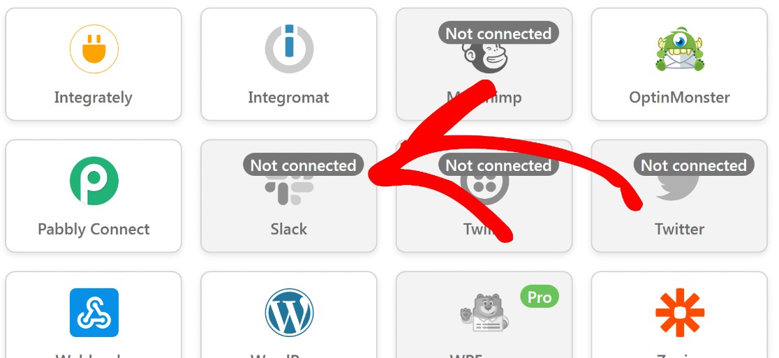 Connect Slack with UA