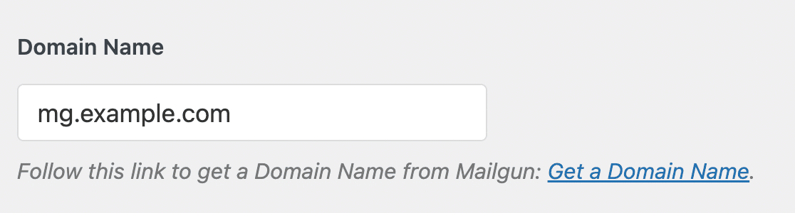 Enter Mailgun settings in WP Mail SMTP