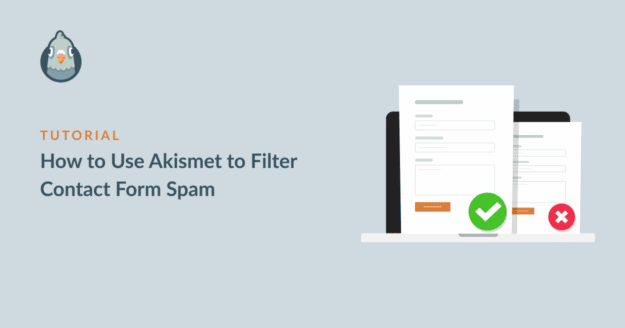 how to use akismet to filter contact form spam