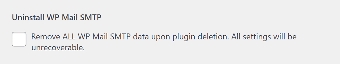 Uninstall-WP-Mail-SMTP-setting