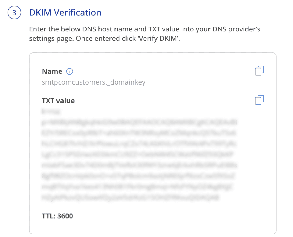 DKIM verification