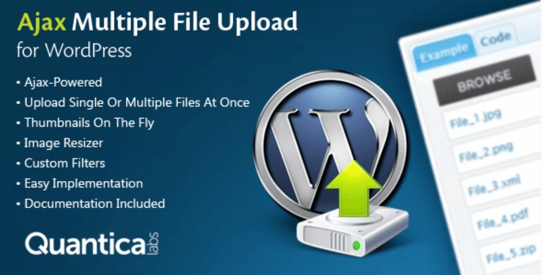 Upload wordpress