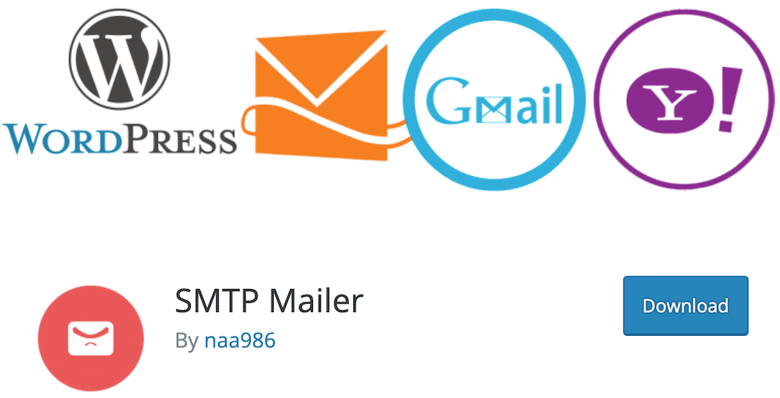 The SMTP Mailer WordPress page