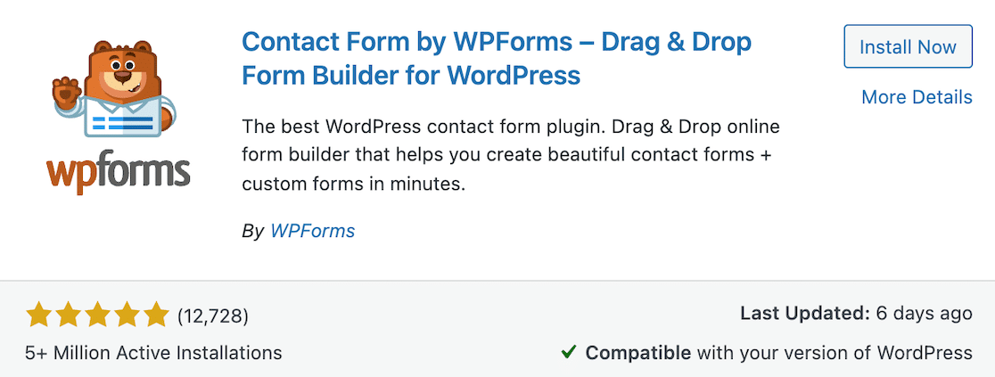 Installing WPForms Lite on WordPress