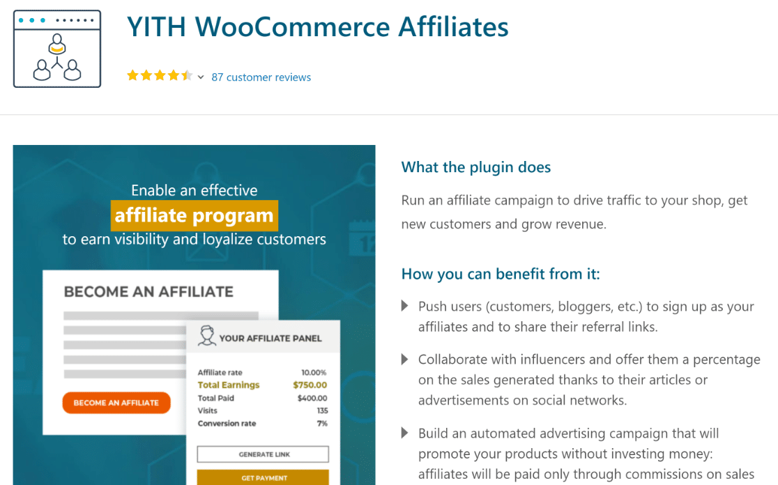 YITH WooCommerce Affiliates