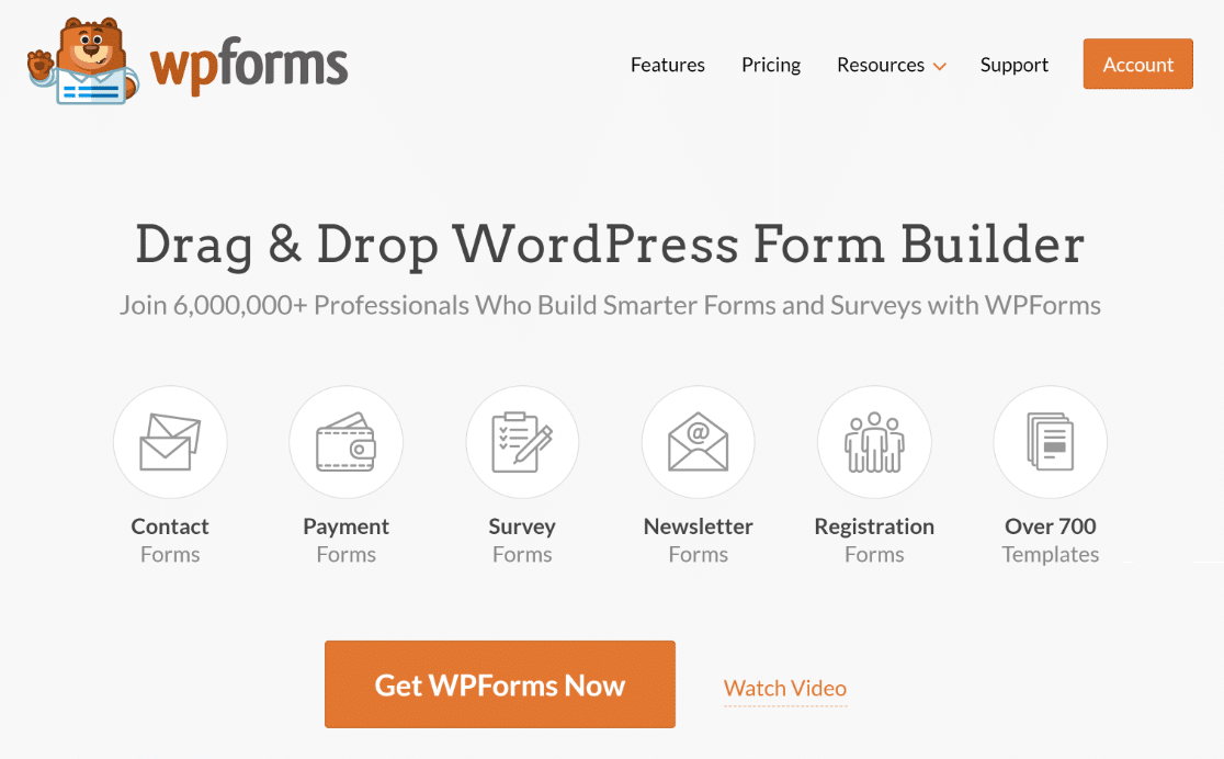 Best WordPress survey plugins - WPForms