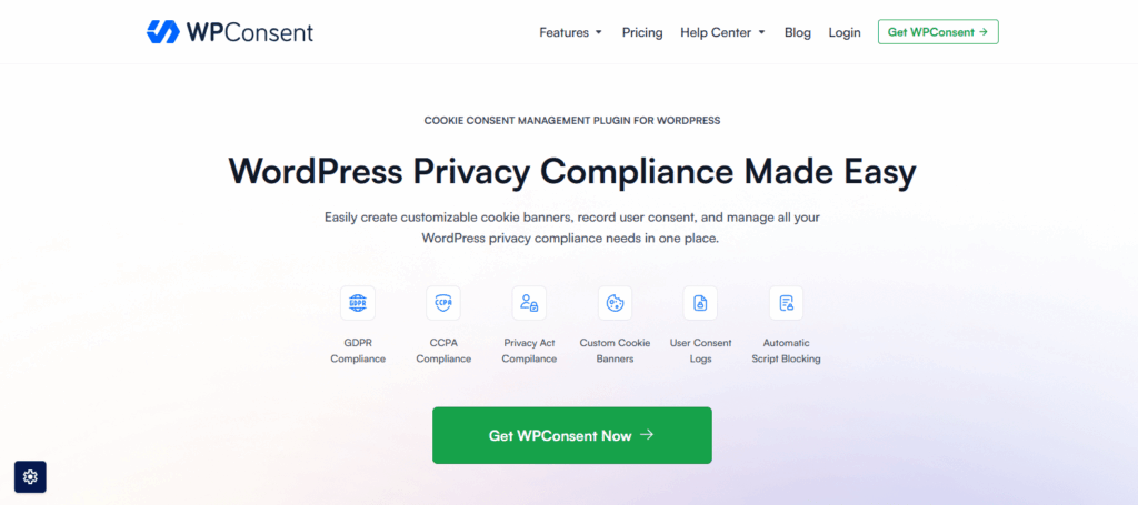 the wpconsent homepage - WP Mail SMTP the wpconsent homepage