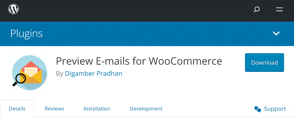 Preview Emails for WooCommerce plugin