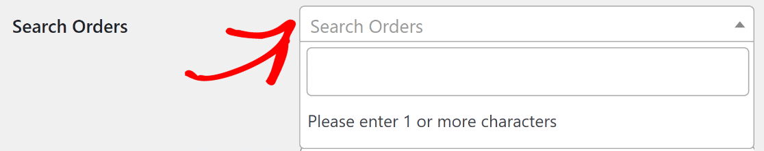 Search WooCommerce orders