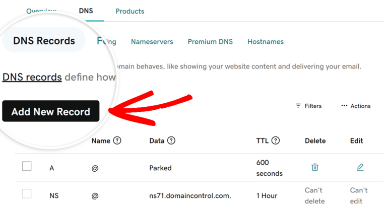 Adding DNS Records for WP Mail SMTP on GoDaddy - WP Mail SMTP