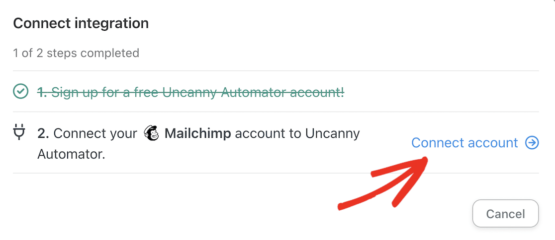 Connect Uncanny Automator to Mailchimp